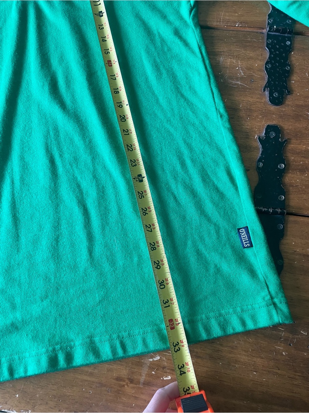 Vintage Irish Ireland Rugby Shirt O'Neills Team Green Long Sleeve Patch XXL - Picture 7 of 9